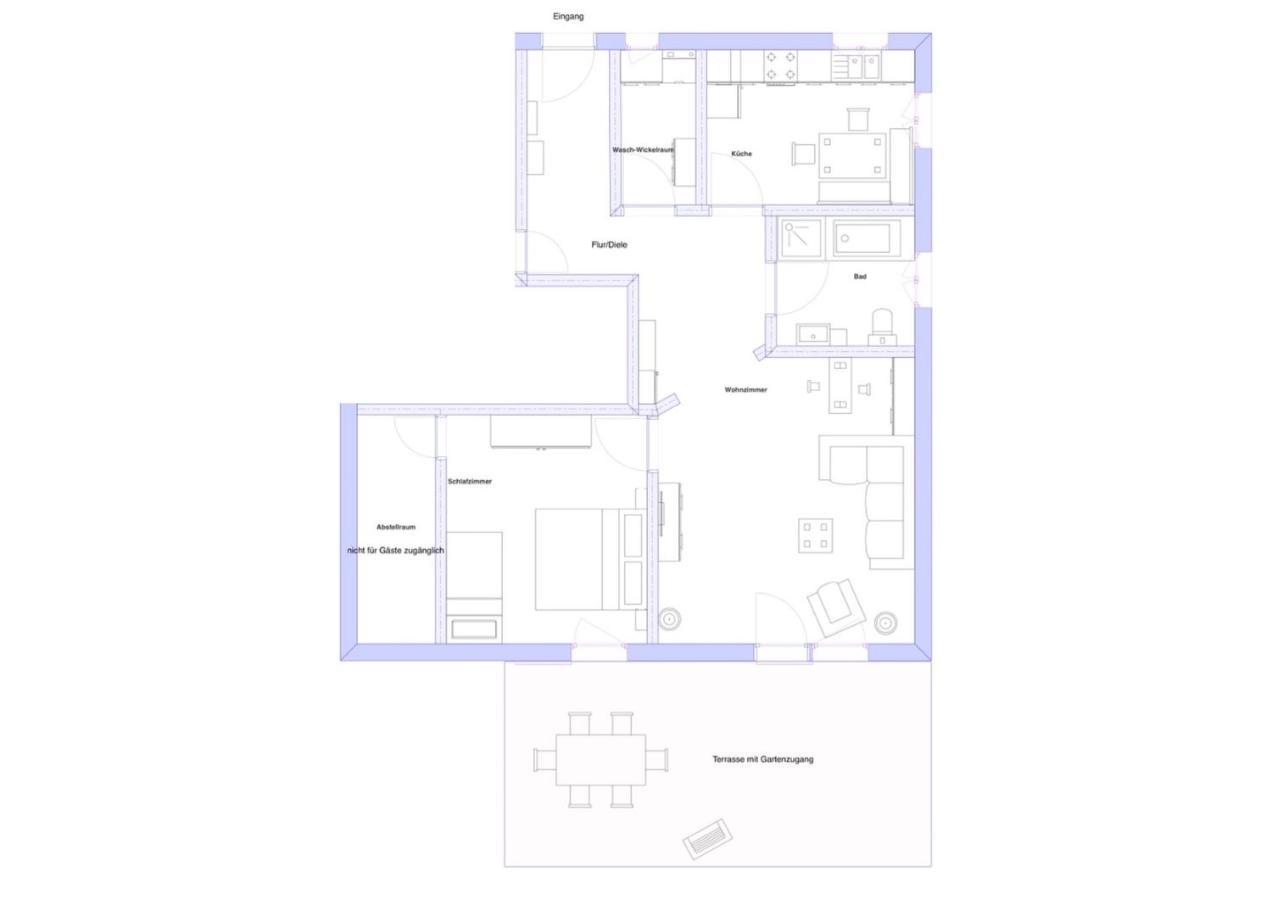 Ferienwohnung Biosphaerenblick Münsingen 外观 照片
